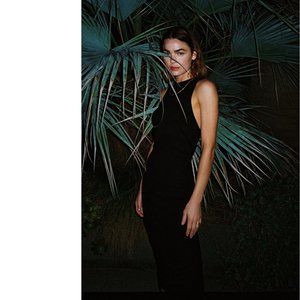 Zara Black Maxi Dress